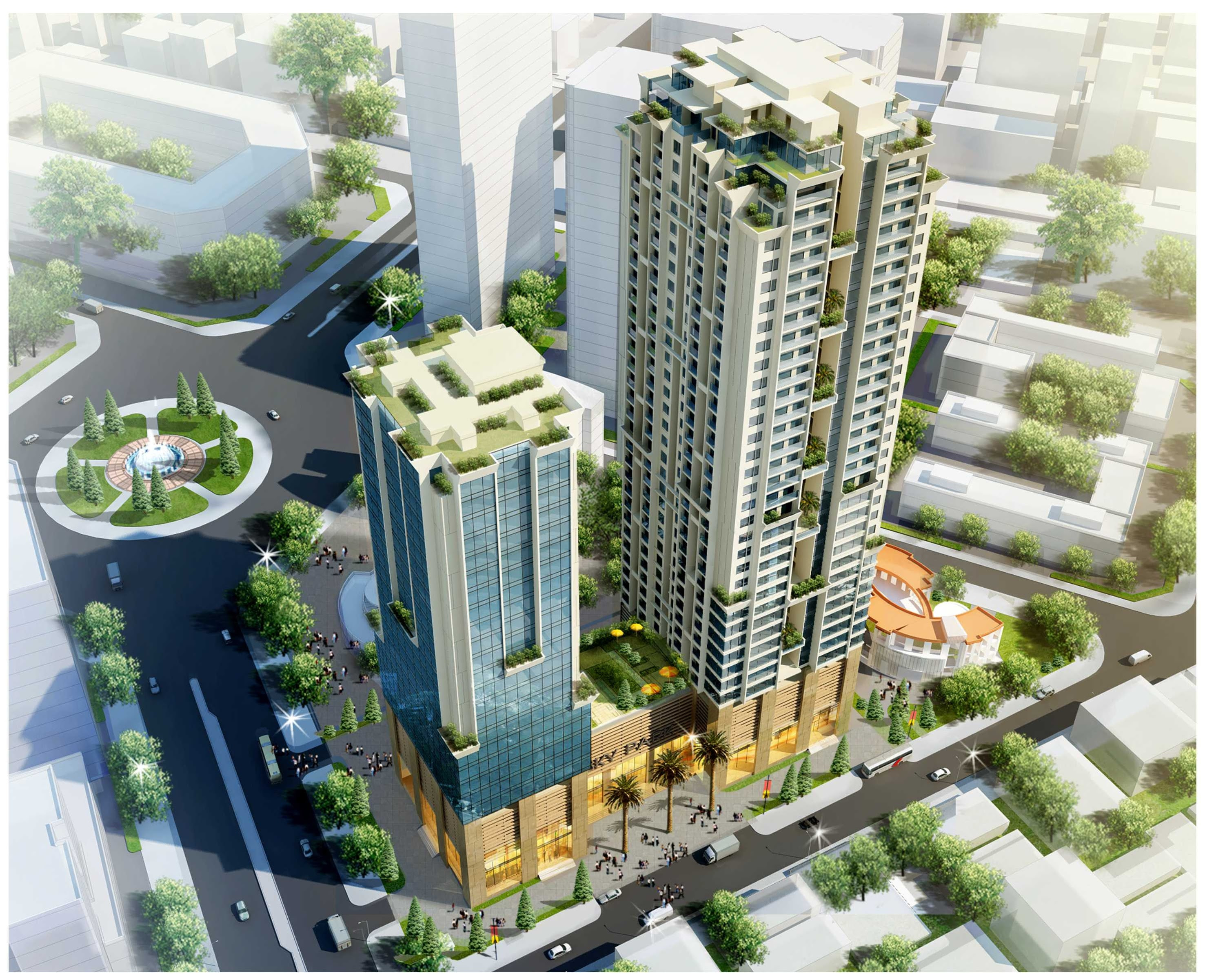 XUAN MAI CORP ký hợp đồng sản xuất, vận chuyển và lắp dựng tấm tường Acotec Xuân Mai cho Tháp D25* Cầu Giấy Hà Nội